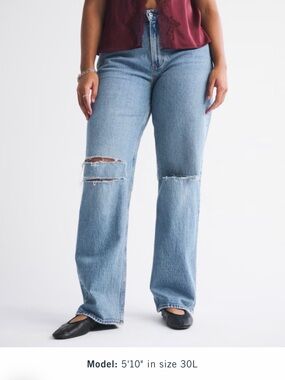Abercrombie & Fitch The Baggy Low Rise